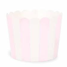 Paper Eskimo Marshmellow Stripes Baking Cups